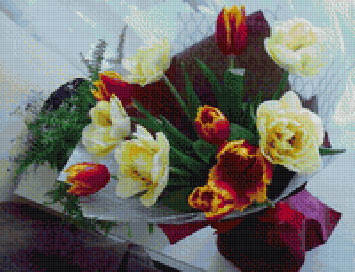 мой букет на день рождения - предпросмотр