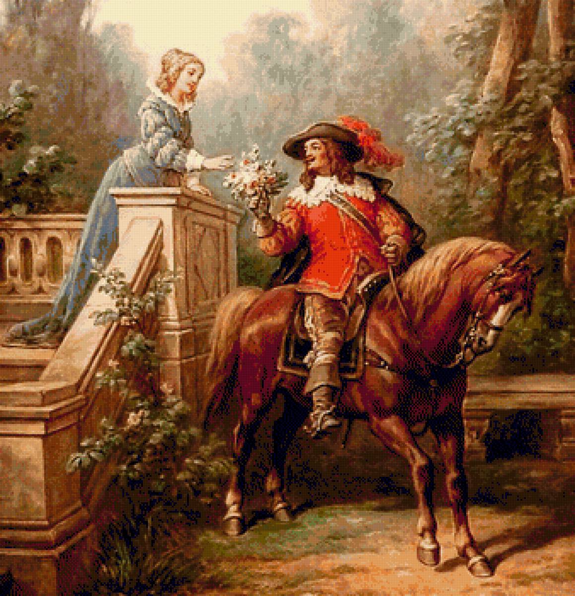 свидание - двое, мушкитер - предпросмотр