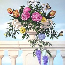 Схема вышивки «букет»