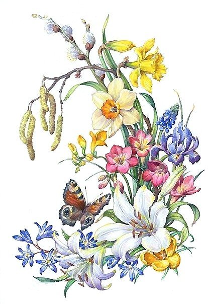 весенний букет - оригинал