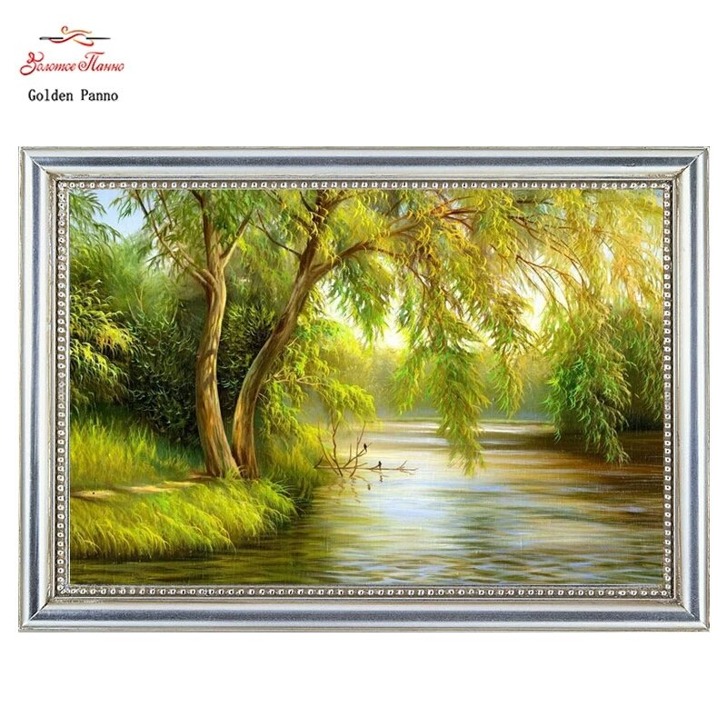 Ивушки - пейзажи, ива - оригинал