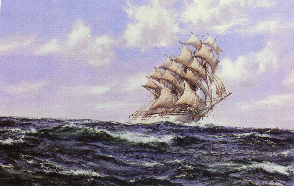 "Авенир Коберн. Ясная погода" Монтегю Доусон - оригинал