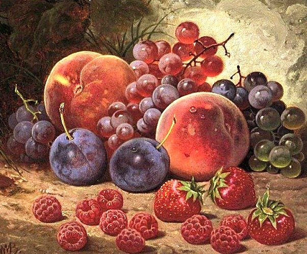 №1872600 - натюрморт, персики - оригинал