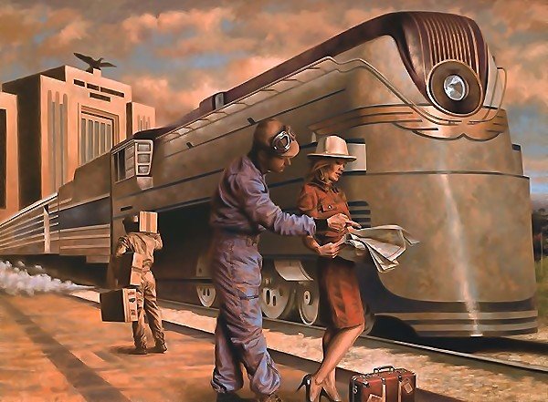 картина - перегрин хиткот - оригинал