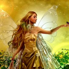 Фея и бабочка
