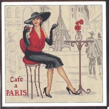 Схема вышивки «Paris»