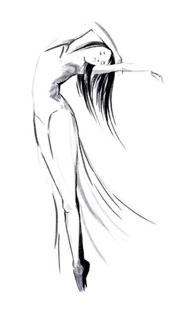 Грация - балет, танец, девушка - оригинал