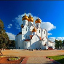 Схема вышивки «Успенский собор город Ярославль»