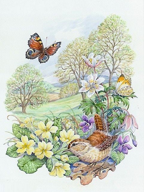 весенняя - оригинал