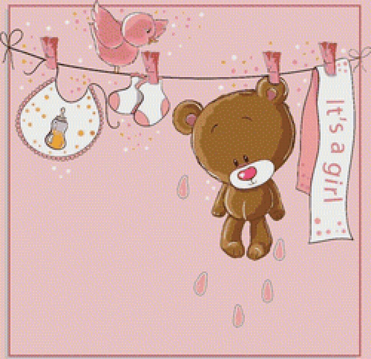 метрика девочка - предпросмотр