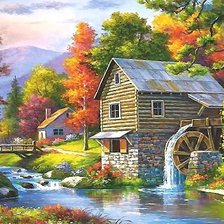 Схема вышивки «картина»