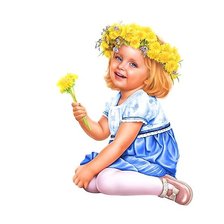 Схема вышивки «Детская»