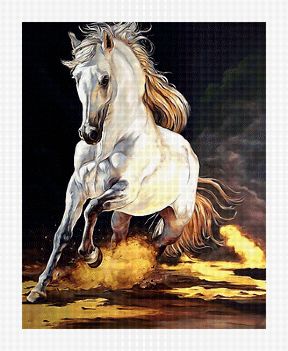 Серия "Кони" - кони, животные - предпросмотр