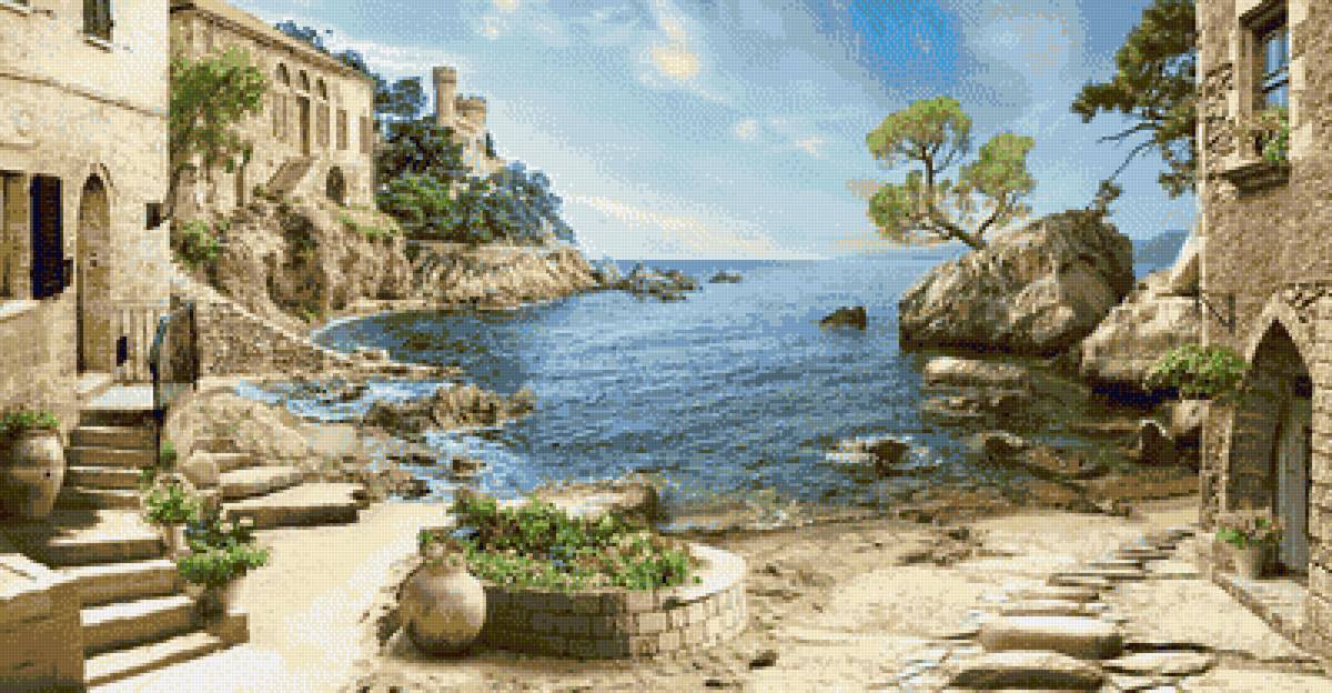 залив - вода, прибой, море, залив - предпросмотр