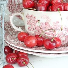 Схема вышивки «вишня»