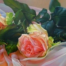 Схема вышивки «Розы»