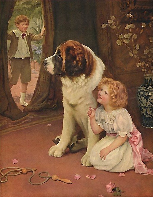 картина - художник arthur john elsley - оригинал