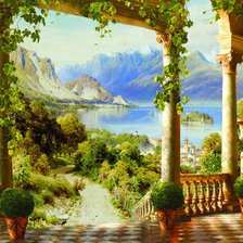 Схема вышивки «У моря»