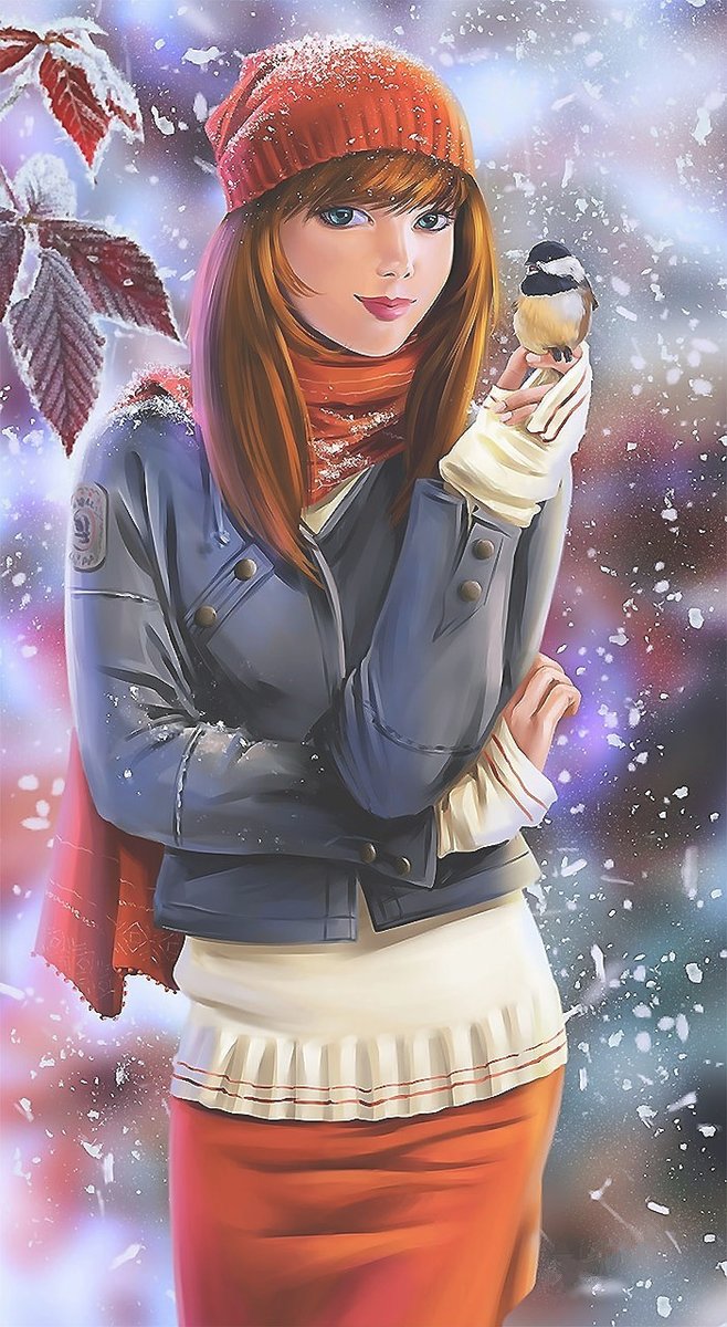 Девушка - оригинал