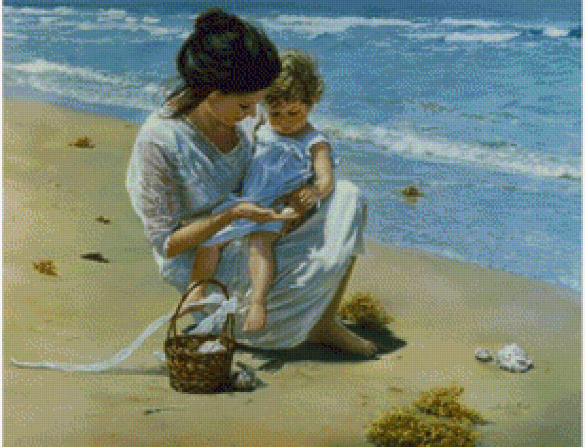 COGIENDO CARACOLAS - 276 x 211 cruces - предпросмотр