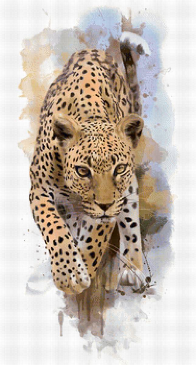 Ягуар - ягуар, рисунок, животные - предпросмотр