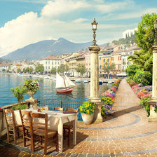 Схема вышивки «CIUDAD COSTERA»