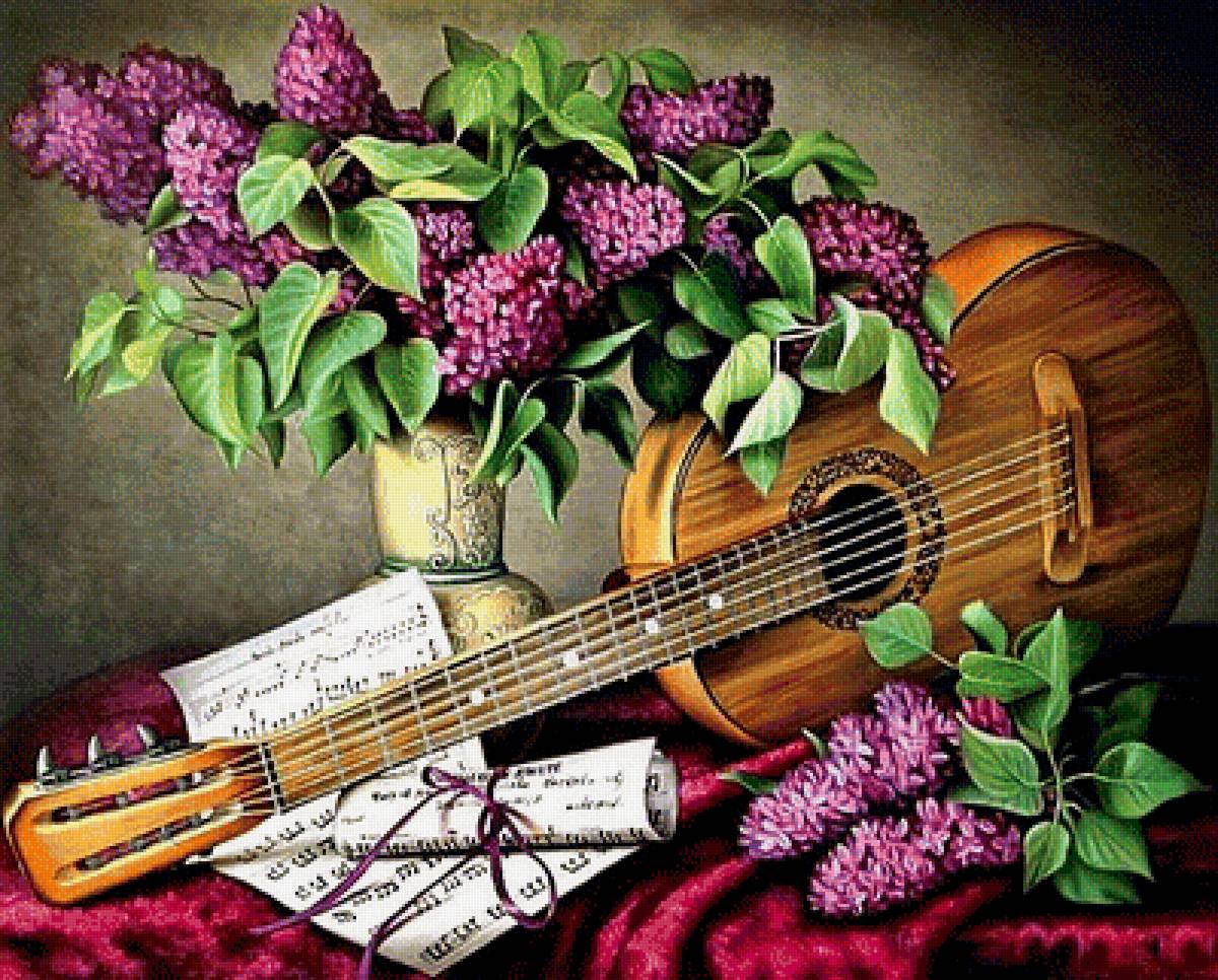 Цветы плоды музыкальные инструменты в итальянской живописи