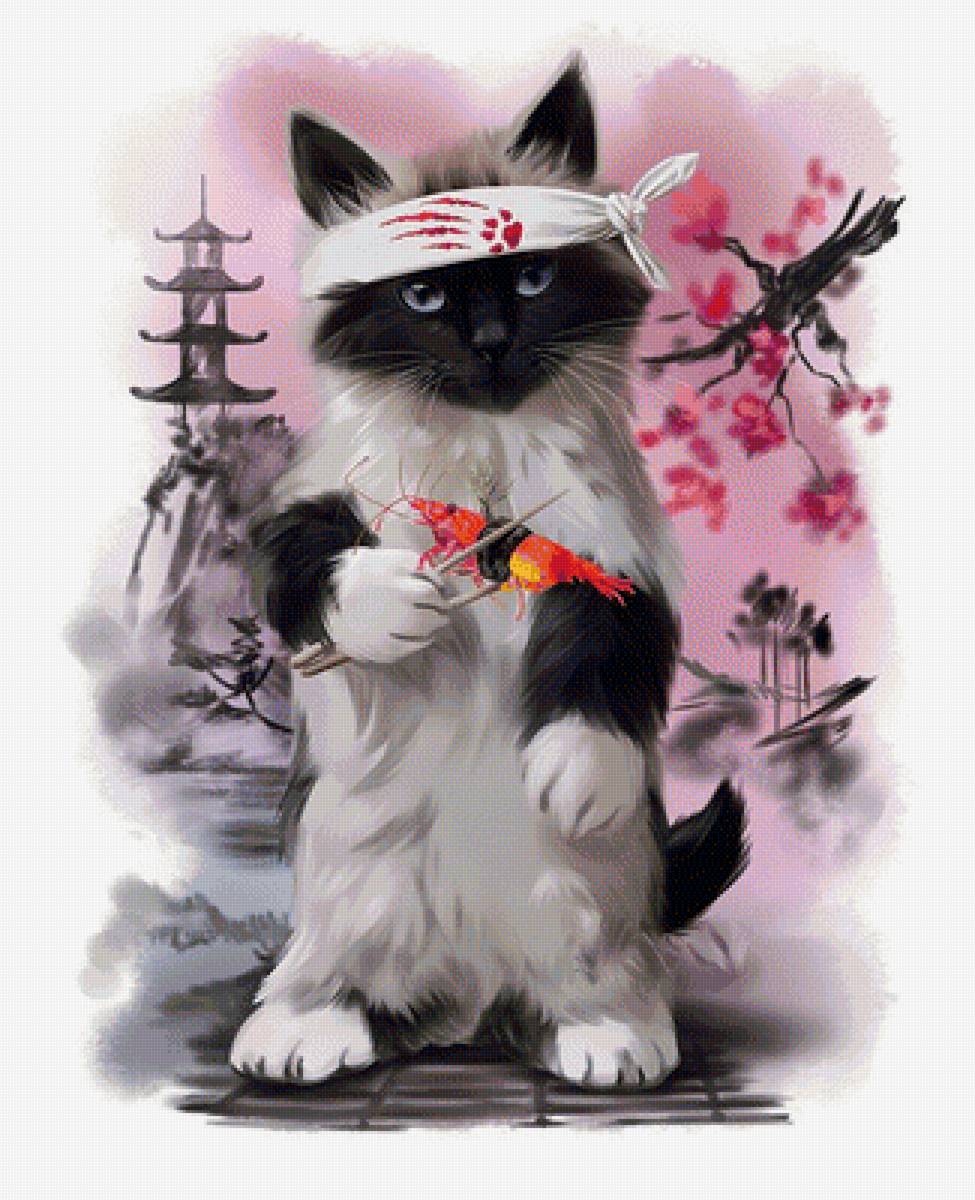 Кот - животные, рисунок, котик, кот - предпросмотр