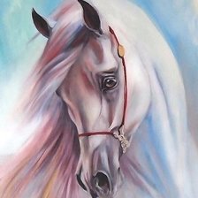 Схема вышивки «конь»