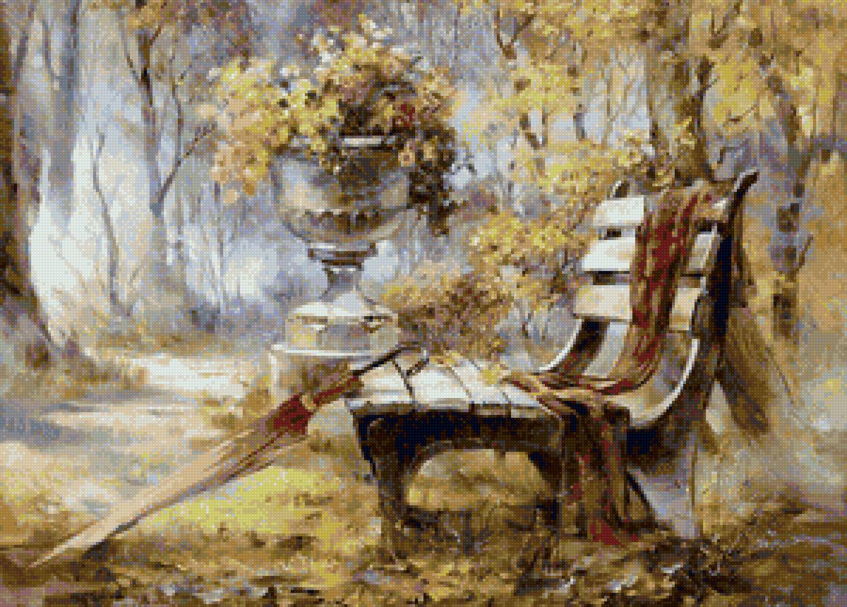 осень в парке - отдых, парк - предпросмотр