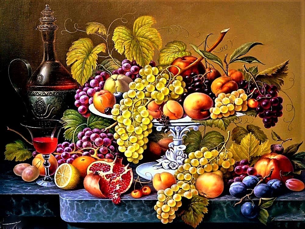 №1886320 - виноград, натюрморт - оригинал