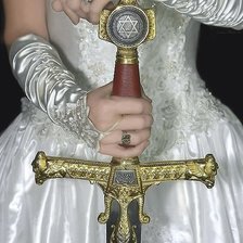 Схема вышивки «Меч»