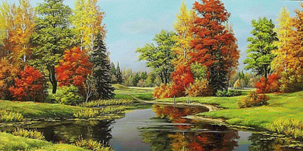 Пейзаж. - живопись., пейзаж - предпросмотр