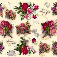 Схема вышивки «Цветочный сэмплер»