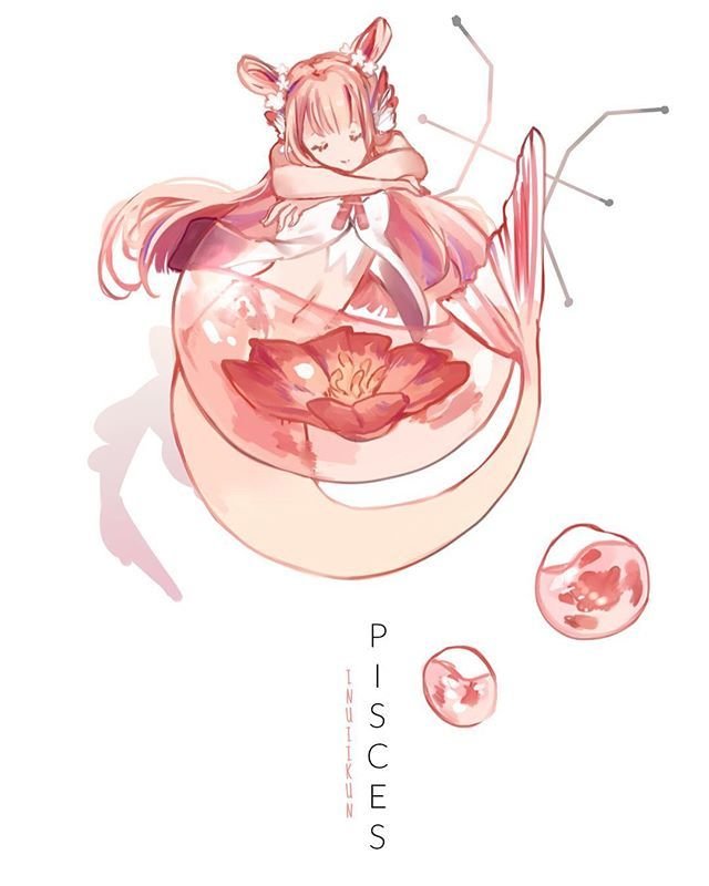 Рыбы - зодиак - оригинал