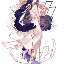 Схема вышивки «Дева»