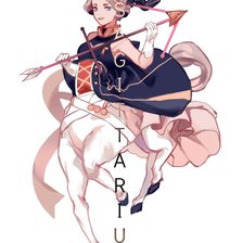 Схема вышивки «Стрелец»