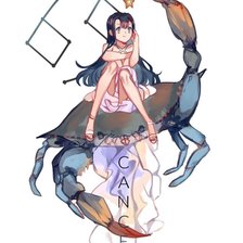 Схема вышивки «Рак»