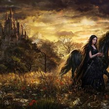 Схема вышивки «Путешественница»