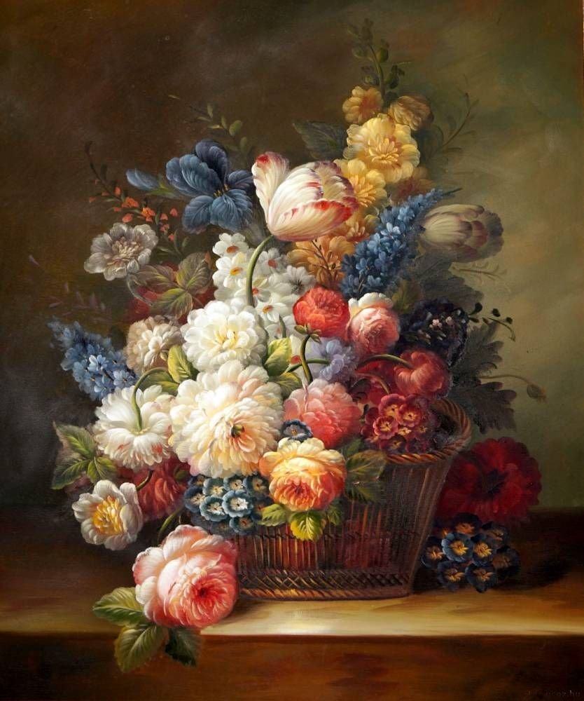 цветы в вазе - цветы, ваза - оригинал