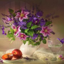 Схема вышивки «Цветы»