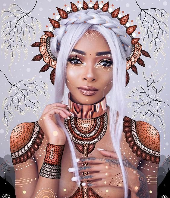 Девушка - оригинал