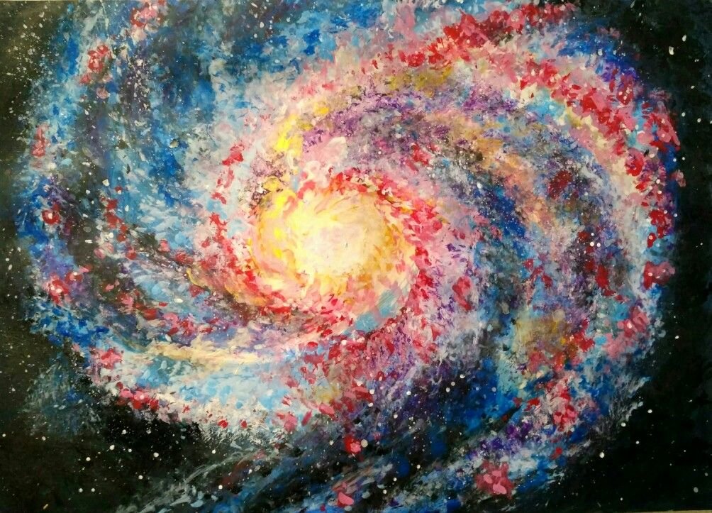 галактика водоворот - оригинал