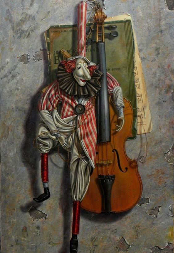 кукла и скрипка - оригинал