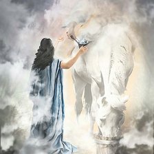 Схема вышивки «Лошадь»