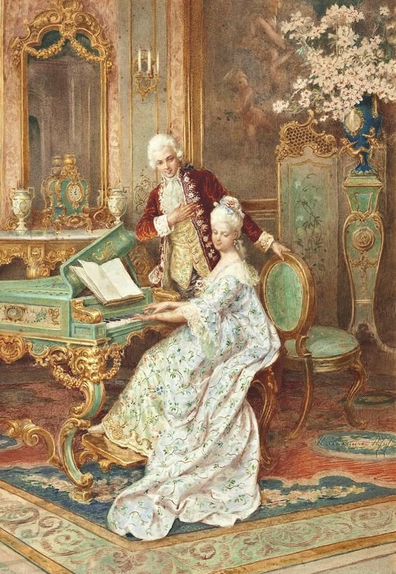 живопись - «галантный век»: 68 в 2019 г ... - оригинал