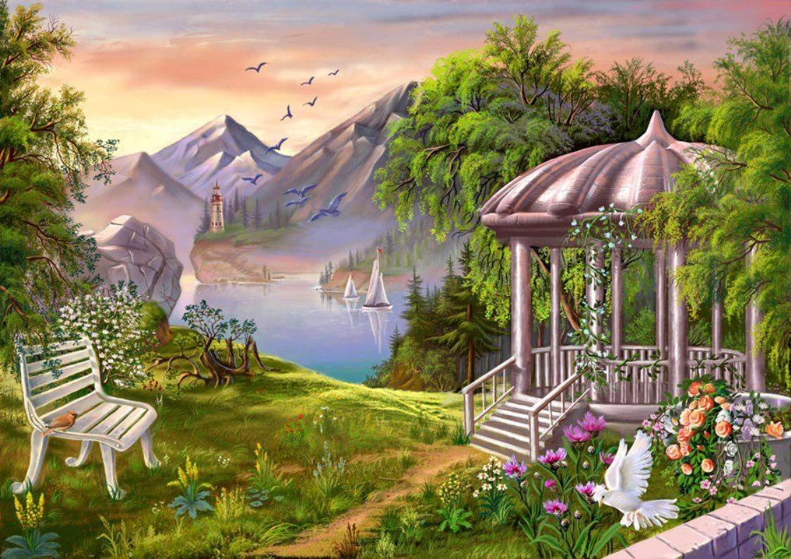 Беседка - беседка - оригинал