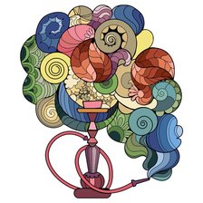 Схема вышивки «Кальян»