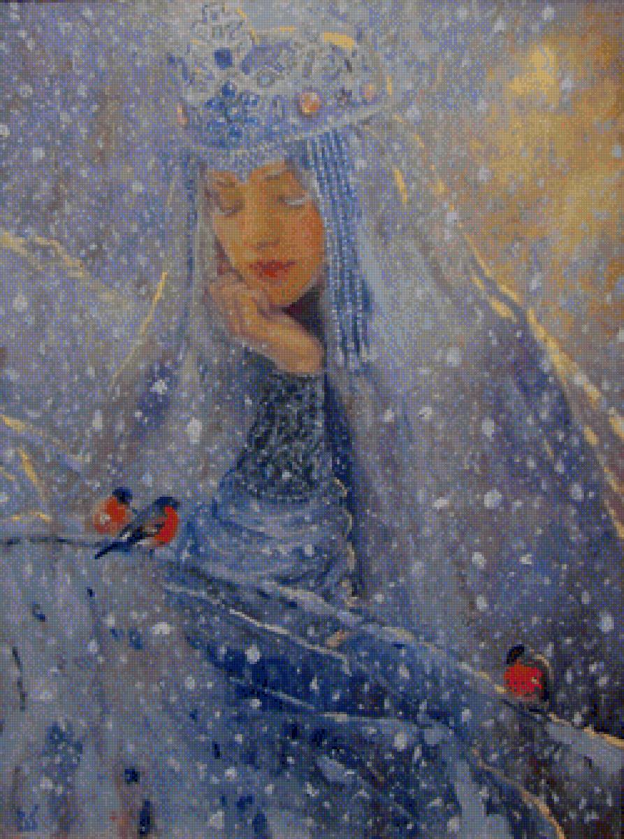 Зима - снегири, зима - предпросмотр