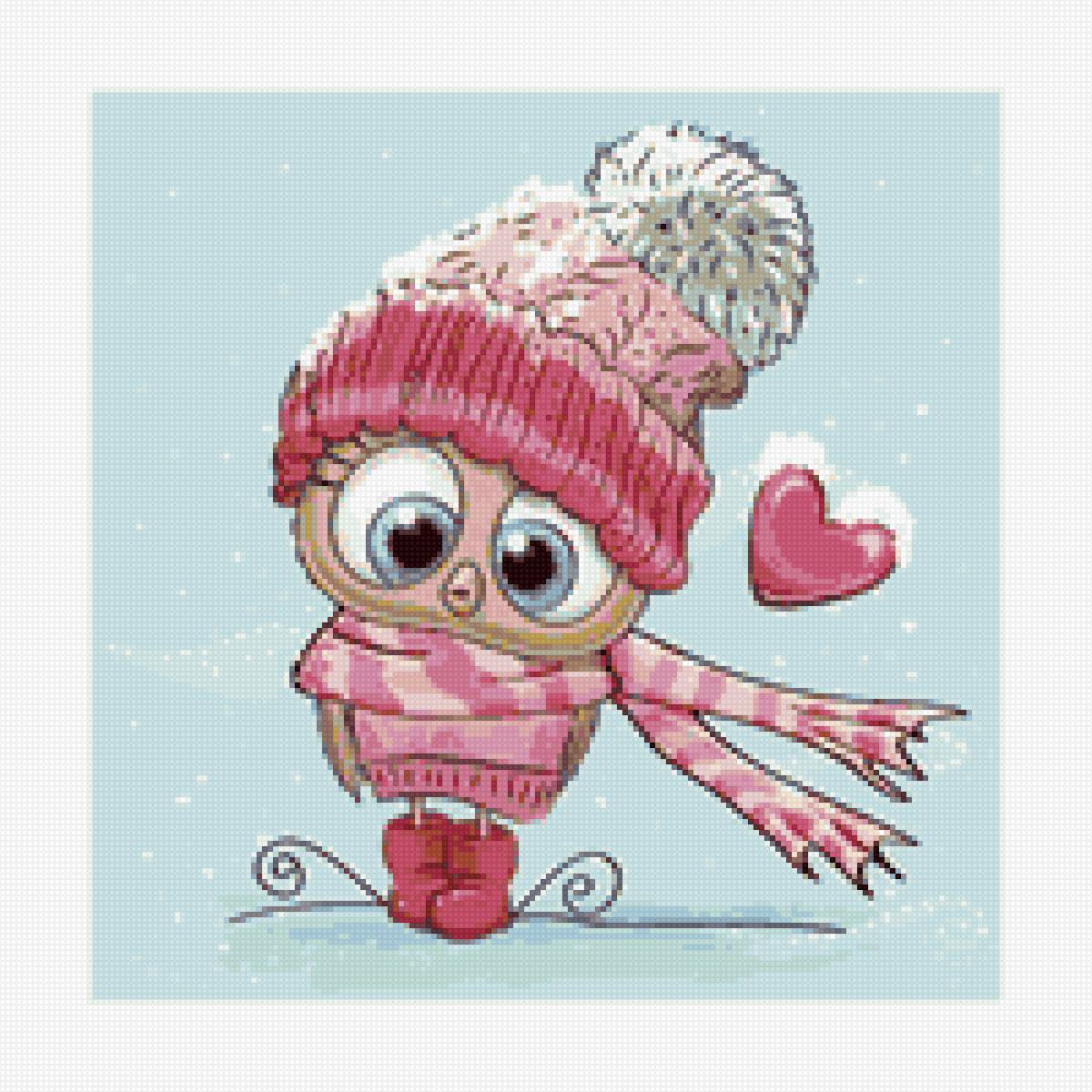 совенок зимой - предпросмотр